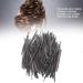 Alloy Flat Hair Needles | Black Reusable Hairpins for Quick Curls & No Damage | Easy Hair Shaping - International Shipping - Buy Online on GoSupps.com