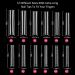 240Pcs XXXL Clear No C Curve Acrylic Nail Tips - Extra Long Tapered Square Straight Half Cover French Nail Extension False Nails for Manicure Nail Art - 12 Sizes - Buy Online on GoSupps.com