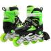 Petuol Kids Adjustable Inline Skates | 8 Light Up Wheels | Safe & Durable Roller Skates for Boys and Girls | Beginner Fun Skates | Size Medium (Big Kid 1-4 US) - Buy Online on GoSupps.com