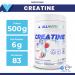 All-Nutrition Creatine Muscle Max - 500g Sugar-Free Creatine Monohydrate with Taurine for Enhanced Performance & Muscle Growth - Strawberry Flavor - Buy Online on GoSupps.com