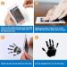 Aobetak Baby Footprint & Handprint Set - Safe Clean Touch Stamp Pillow for Newborns & Pets - 2 PCs Impression Kit (Black) - Buy Online on GoSupps.com