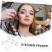 DRESSOOS 4Sets Creative Eyeliner Sticker Paper Eyeliner Sticker Eye Line Sticker - Buy Online on GoSupps.com