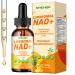Liposomal NAD Supplement - 1500mg NAD+ Liquid Drop for Women & Men Nicotinamide Riboside Chloride & Resveratrol Complex - Cellular Renewal Anti-Aging Support - 30 Servings (2 fl oz) Pineapple 2 Fl Oz (Pack of 1)
