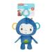 Fisher-Price Activity Monkey & Ball Plush Toy with Teether Accents | 2-in-1 Take-Along Baby Toy - Buy Online on GoSupps.com