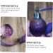 Baluue Air Bag Perfume Bottle Clear Container Vintage Style Perfume Bottle Perfume Spray Pump Travel Perfume Perfume Cosmetic Travel Containers Vintage Perfume Bottle Purple Glass 100 ml Purple - Buy Online on GoSupps.com
