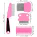 Molain Cat Dog Flea Comb Set - 4 Pieces Pink Grooming Tools & Tear Stain Removers for Pets - Buy Online on GoSupps.com