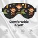 Adjustable Double-Sided Monkeys Swinging from Palms Sleep Mask | Soft Eye Covers for Perfect Shading & Reducing Eye Edema - Buy Online on GoSupps.com