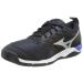 Mizuno Men's Wave Supersonic 2 Volleyball Shoe 46.5 EU Scaptain Gsilver Violetb