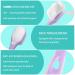 Soft Nano Baby Toothbrush Set for Ages 1-6 | Gentle Kids Toothbrush with Tongue Cleaner | 4 Pack - Pink - Buy Online on GoSupps.com