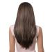 HAIRCUBE 23-Inch Long Brown Layered Synthetic Wig for Women with Highlights - Shop Internationally! - Buy Online on GoSupps.com