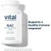 NAC (N-Acetyl-l-Cysteine) 600mg - Vegan Formula for Sinus & Respiratory Health - 100 Vegetarian Capsules - Buy Online on GoSupps.com
