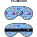 Shop Hockey Elements Creative Patterned Sleep Mask | Adjustable Breathable & Fashionable Eye Mask for Comfort - International Shipping Available - Buy Online on GoSupps.com
