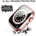 Landhoo 6 Pack case for Apple Watch Series SE/6/5/4 40mm Screen Protector with Tempered Glass Hard PC HD Full Cover Protective iwatch. Black+Clear+Pink+Rose gold+Silver+Classic Leopard only for 40mm - Buy Online on GoSupps.com