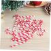 jojofuny 100 Pcs During Ornaments Quiz Red and Ornaments Christmas Hanging Candy Mini Ribbon - Buy Online on GoSupps.com