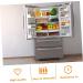 Gatuida 2pcs Boxes Refrigerator Storage Box Beer Dispenser Bin Storage Organizer Refrigerator Organizer Food 28.5X10CM As Shown - Buy Online on GoSupps.com