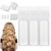 Scalp Oil Applicator | 160ml Hair Oiling Applicator Bottle | Lightweight Oil Bottle Oil Applicator for Hair Dye Scalp Massage Comb for Hair Dyeing White