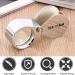 KINGMAS 30x 21mm Pocket Jewelry Loupe | Jewelers Eye Magnifying Glass - Buy Online on GoSupps.com