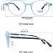 Buy Colorful Round Reading Glasses for Women +2.50 - Lightweight & Stylish 4 Pack with Comfortable Fit | Spring Hinge Cheaters - Buy Online on GoSupps.com