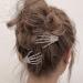 Wekicici Rhinestone Skeleton Hand Hair Clips- Set of 2, for Women and Girls - Gothic Punk Horror Skull Hairpin - Fashion Barrette Accessories in Silver - Buy Online on GoSupps.com