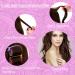 TINGIC Jumbo Hair Roller Set - 18 pcs Self-Grip Curlers for Long, Medium, and Short Hair - DIY Rose Red Hair Rollers - Buy Online on GoSupps.com