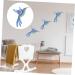 GRIRIW Mosaic Hummingbird Wall Pendant Unique Iron Art Craft for Creative Wall Decor Decorative - Buy Online on GoSupps.com
