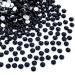 YHMQ DU 1440 pieces rhinestones nail crystals - rhinestones for nails crystal Black - SS12 (2.8-3.0 mm) Black SS12-1440PCS