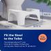 Squatty Potty Simple Toilet Stool White - Elevate Comfort & Improve Digestive Health - Buy Online on GoSupps.com