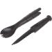 Ka-Bar Tactical Spork 9909 - Spoon Fork Knife Tool, Black - 1 Pack - Buy Online on GoSupps.com