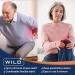 WILD+ Pain Relief Patch 12PCS - Max Strength Heat Patches for Back, Knee & Joint Pain Relief - Long-Lasting Plaster for Targeted Muscle Relief - Buy Online on GoSupps.com