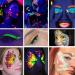 Buy Karlor UV Neon Fluorescent Aqua Face Paint 30g - Professional Water-Based Makeup for Adults & Kids | Perfect for Halloween Carnival & Cosplay - Buy Online on GoSupps.com
