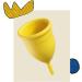 Buy Papperlacup Menstrual Cup by Einhorn - Sustainable Medical Silicone Made in Germany (Medium) - 1 Piece Pack - Buy Online on GoSupps.com