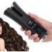 Buy Black Portable Cordless Automatic Curling Iron - Intelligent Hair Curler for Effortless Styling | International Shipping Available - Buy Online on GoSupps.com