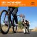 MrWizms 180 Rotatable Dog Leash for Bicycles | Adjustable & Shock Absorbing | Ideal for Outdoor Exercise Jogging & Cycling | Safe & Durable - Buy Online on GoSupps.com
