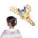 Stitch Metal Hair Claw Clips - Cute Interstellar Baby Non-slip Hair Catch Barrette Jaw Clamp  Lilo and Stitch Half Bun Hairpins  Hair Barrettes Hair Styling Accessories (H)