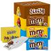 Eurocali M&M's Chocolate Confetti 24 Bags 45g + Chocolate-Covered Peanuts 24 Bags 45g + Crispy Praline Chocolate Puffed Rice 24 Bags 36g + 2 Decks of Playing Cards