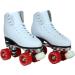 Epic Skates Classic White Roller Skates 10 with Red Wheels - Buy Online on GoSupps.com