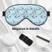 Comfortable Sailboat Anchors Print Sleep Masks - Super Soft Eye Masks with Adjustable Strap for Travel & Home Use - Buy Online on GoSupps.com