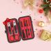 Professional 7-Piece Stainless Steel Manicure Set for Women - Nail Clippers & Pedicure Kit with Travel Case - Buy Online on GoSupps.com