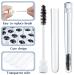80-Piece TUZAZO Mascara Wand Tube Set with Diamond Empty Eyelash Brush Tubes (Black Lash Style) - Makeup Tools for Lash Extension - Buy Online on GoSupps.com