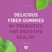 PUREFINITY Fiber Gummies - Sugar Free Prebiotic Chicory Root Inulin, 60 Vegan Gummies for Digestive Health & Constipation Relief - Buy Online on GoSupps.com
