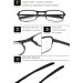 Vevesmundo Foldable Reading Glasses for Men & Women Compact Diopter Glasses with Case (+1.0 to +4.0) Small & Stylish Black Design - Buy Online on GoSupps.com