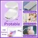 UV Nail Light Nail Lamp INFILILA Mini Professional UV LED Nail Lamp 180 Opening Design USB Nail Dryer Portable UV Light for Nails Curing All Gels 16W Quick-Drying UV Lamp for Single Finger - Buy Online on GoSupps.com