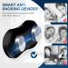 Smart Throat Anti Snoring Device - USB Rechargeable Electric Snore Stopper for Better Night Sleep - Grey, 48mm x 22mm x 16.7mm - Buy Online on GoSupps.com