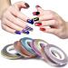 42 Roll Nail Art Stripes Tape - Colorful Nail Design Stickers for DIY Manicure Decoration - Buy Online on GoSupps.com