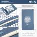 Buy Bodhi Acupressure Set Vital - Acupressure Mat & Pillow for Self-Massage & Relaxation | Blue | International Shipping - Buy Online on GoSupps.com