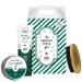Monsieur BARBIER Men's Gift Set | Styling & Nourishing | Natural, Vegan, French | Styling Wax, Conditioner & 2-in-1 Beard & Hair Brush | For a hairstyle that can withstand anything
