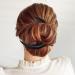 Moon Hairpin Exquisite Small Size Decorative Moon Hair Fork for Daily Travel (Black) - Buy Online on GoSupps.com