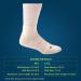 Nerve Spa Men's Diabetic Knee-High Socks - Extra Wide & Breathable (Large, 2 Pairs) - Buy Online on GoSupps.com