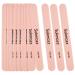 Sukmazz Nail Files Set 12PCS Professional Nail Files Double Sided Emery Board Fingernal Buffing Files for Home 100/180 Grit