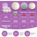 Organic Sheep Wool Dryer Balls - 6PCS Eco-Friendly Tumble Dryer Balls with Fragrance for Down Jackets - Made in EU | New Zealand Wool - Buy Online on GoSupps.com